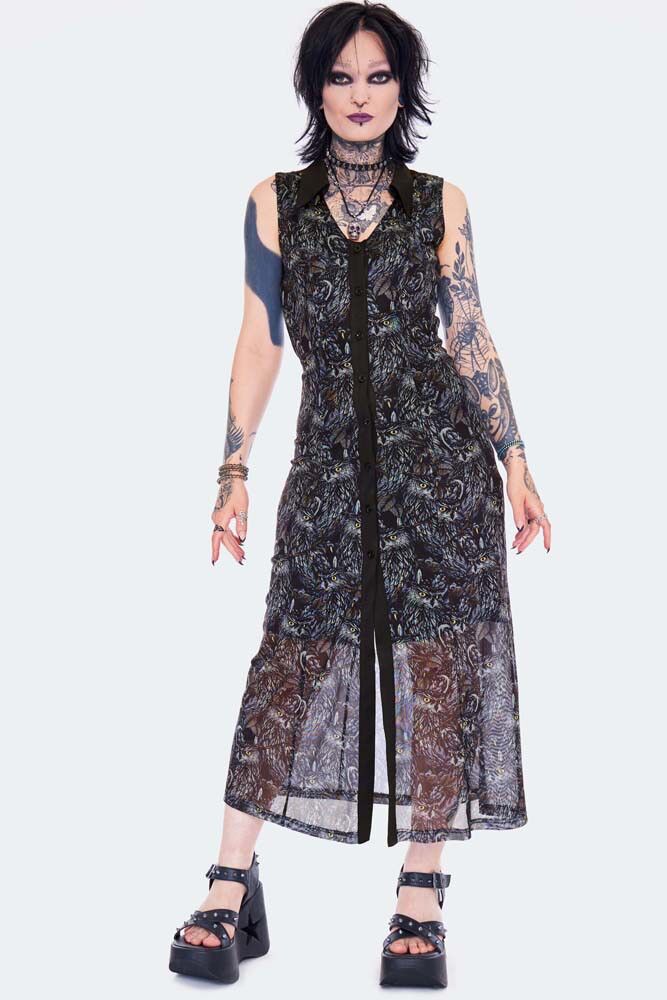 Nigth Owl Maxidress- Jawbreaker