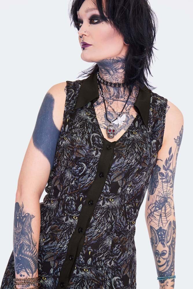 Nigth Owl Maxidress- Jawbreaker - Imagen 3